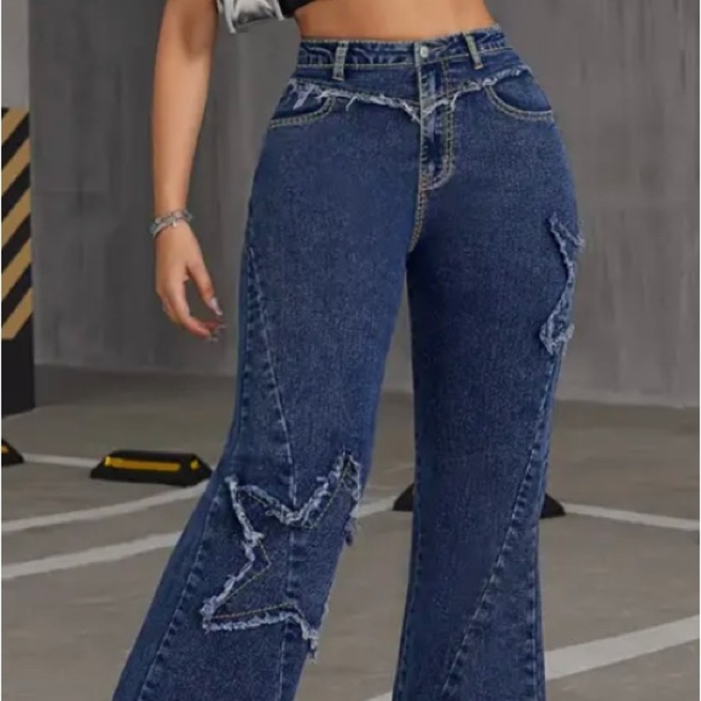 New Star edge raw bellbottom jeans. Never worn